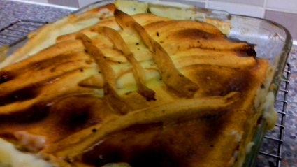 Chicken, Mushroom  and Onion Pie