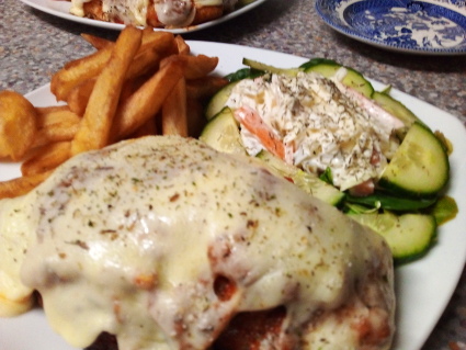 Chicken Parmo