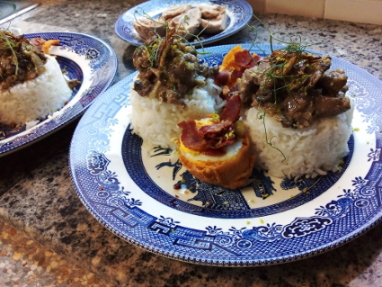 Asian style Devilled Lime & Ginger Kidney