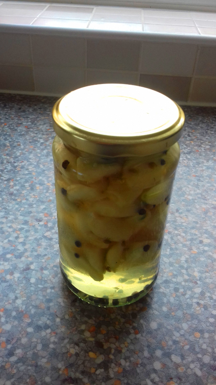 Lacto Fermented Garlic