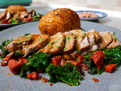 Flaskkarre - Swedist Pork Loin recipe, eat well on universal credit