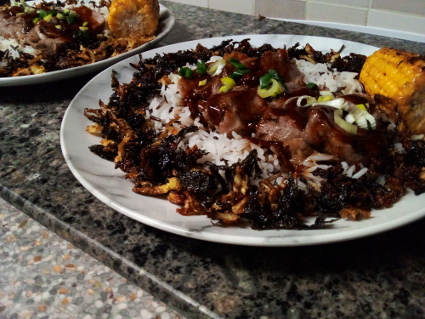 Pork Fillet with Honey & Garlic Sauce recipe, eat well on universal credit