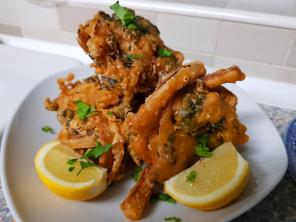 Kale & Onion Bhaji recipe, eat well on universal credit