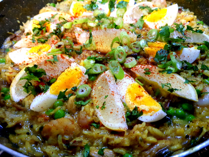 Kedgeree recipe, eat well on universal credit