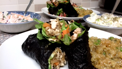 “N”  for Nori in our Ingredients Alphabet