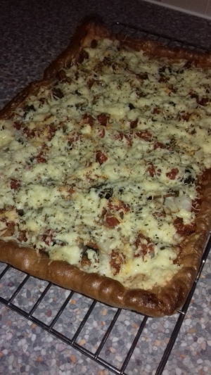 Giant Yorkshire Pudding Pizza