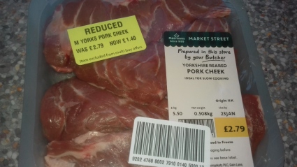 Carrilladas - Pork Cheeks!