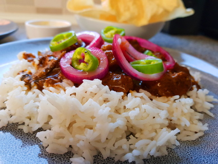 Sri Lankan Pork Curry recipe, eat well on universal credit