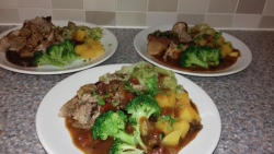 Slow cooked Turkey Leg recipe