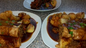 Stuffed and rolled Giant Yorkshire Pudding recipe