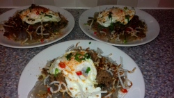 Thai stir-fried minced Beef with Basil and Chilli