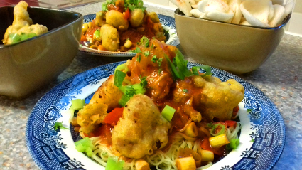 Sweet and Sour Turkey Nuggets