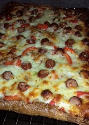 Giant Yorkshire Pudding Pizza recipe